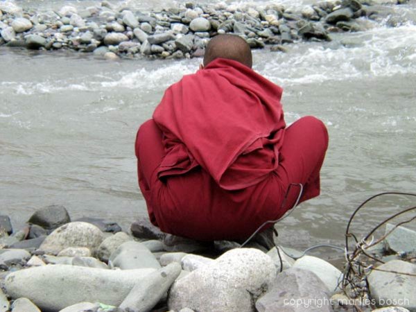 Nonnen in Ladakh